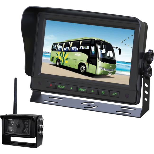 Introducing the 7 Inch Gator Wireless Commercial Grade GT700W2 Reverse Camera Kit from Campad Electronics